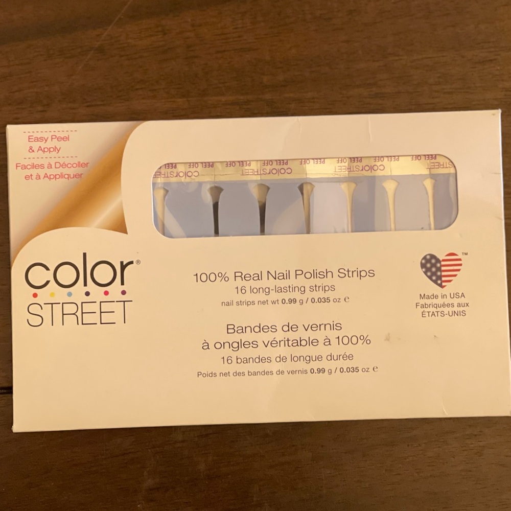 Blue Colorstreet Nail Strips
